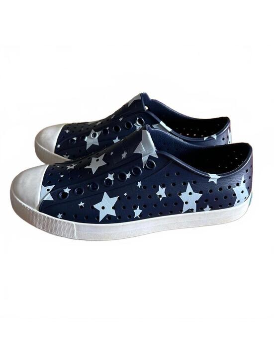 Native Shoes - NATIVE Shoes Slip On Unisex Navy and White Star Sneakers | Mens 6 / Women’s 8